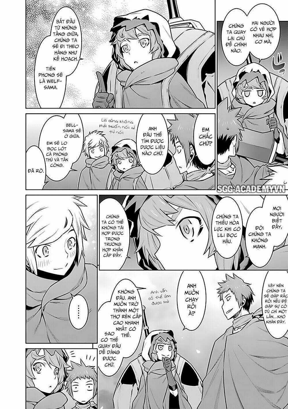 Dungeon Ni Deai O Motomeru No Wa Machigatte Iru Darou Ka Chapter 56 trang 14