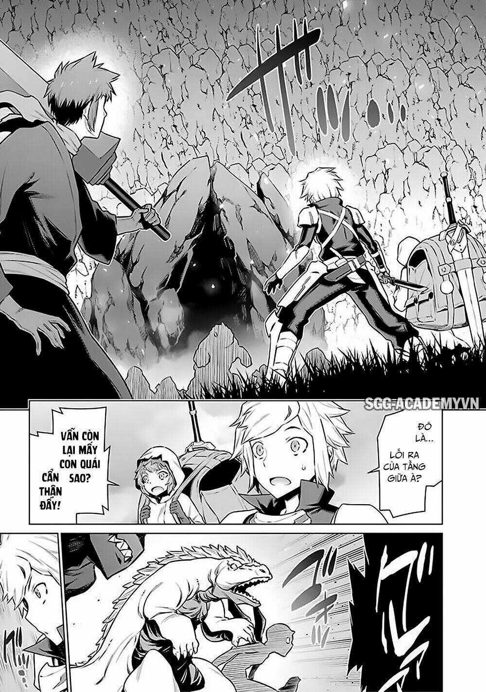 Dungeon Ni Deai O Motomeru No Wa Machigatte Iru Darou Ka Chapter 56 trang 4