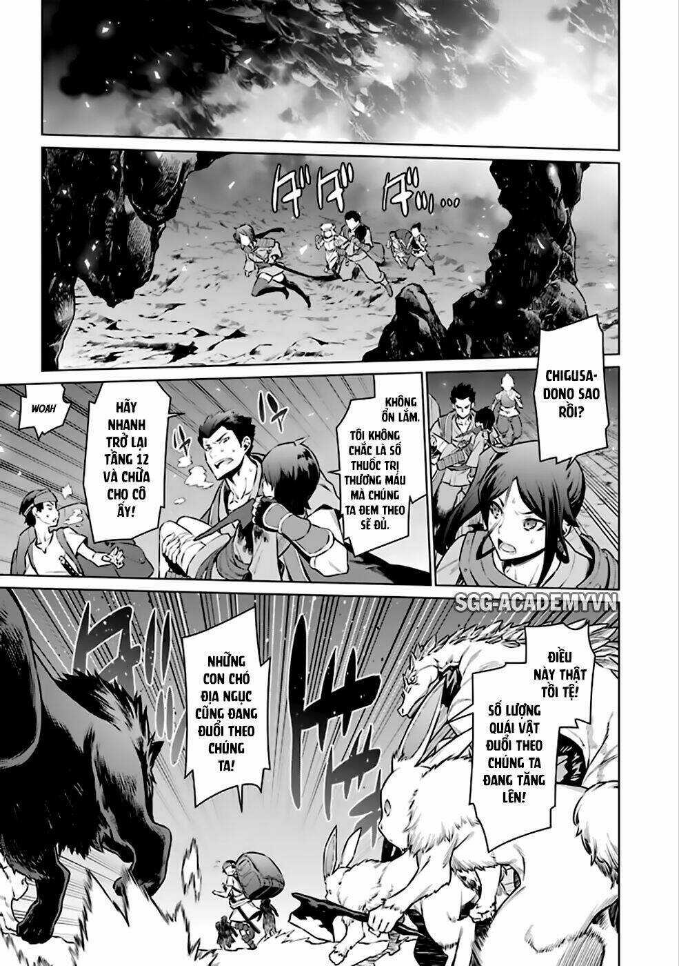 Dungeon Ni Deai O Motomeru No Wa Machigatte Iru Darou Ka Chapter 59 trang 2