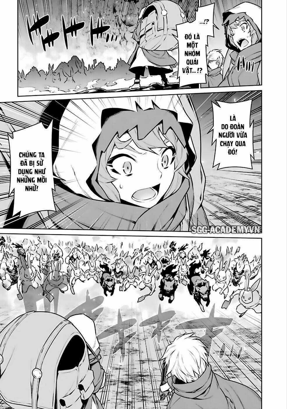 Dungeon Ni Deai O Motomeru No Wa Machigatte Iru Darou Ka Chapter 59 trang 8