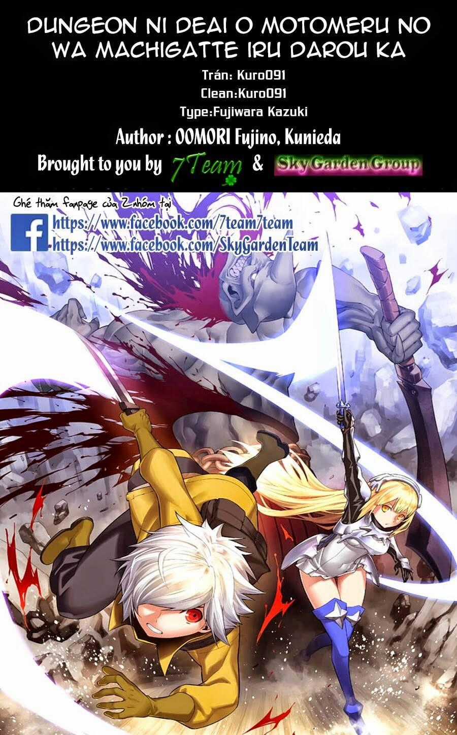 Dungeon Ni Deai O Motomeru No Wa Machigatte Iru Darou Ka Chapter 6 trang 19