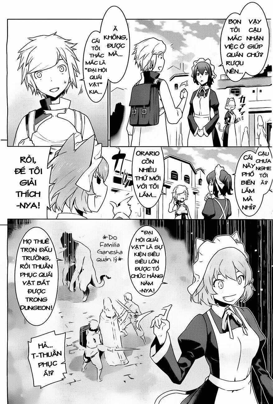 Dungeon Ni Deai O Motomeru No Wa Machigatte Iru Darou Ka Chapter 6 trang 9