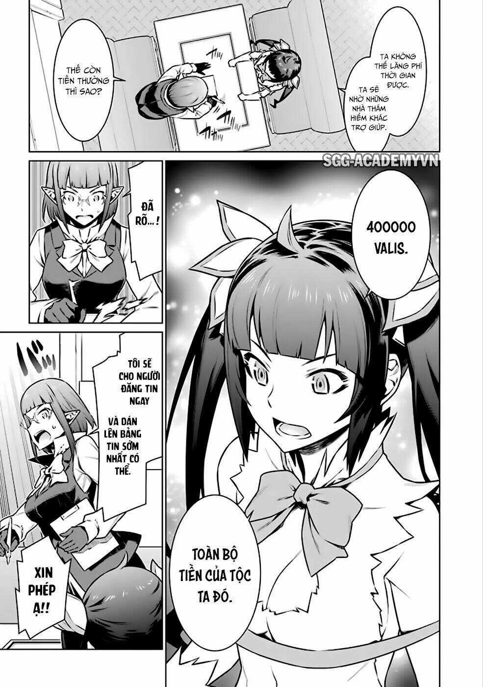 Dungeon Ni Deai O Motomeru No Wa Machigatte Iru Darou Ka Chapter 60 trang 6