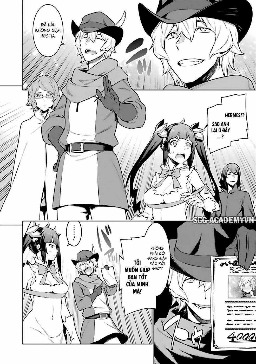 Dungeon Ni Deai O Motomeru No Wa Machigatte Iru Darou Ka Chapter 61 trang 10