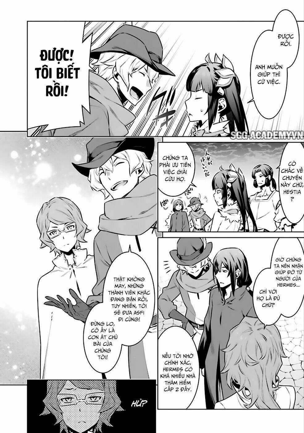 Dungeon Ni Deai O Motomeru No Wa Machigatte Iru Darou Ka Chapter 61 trang 12