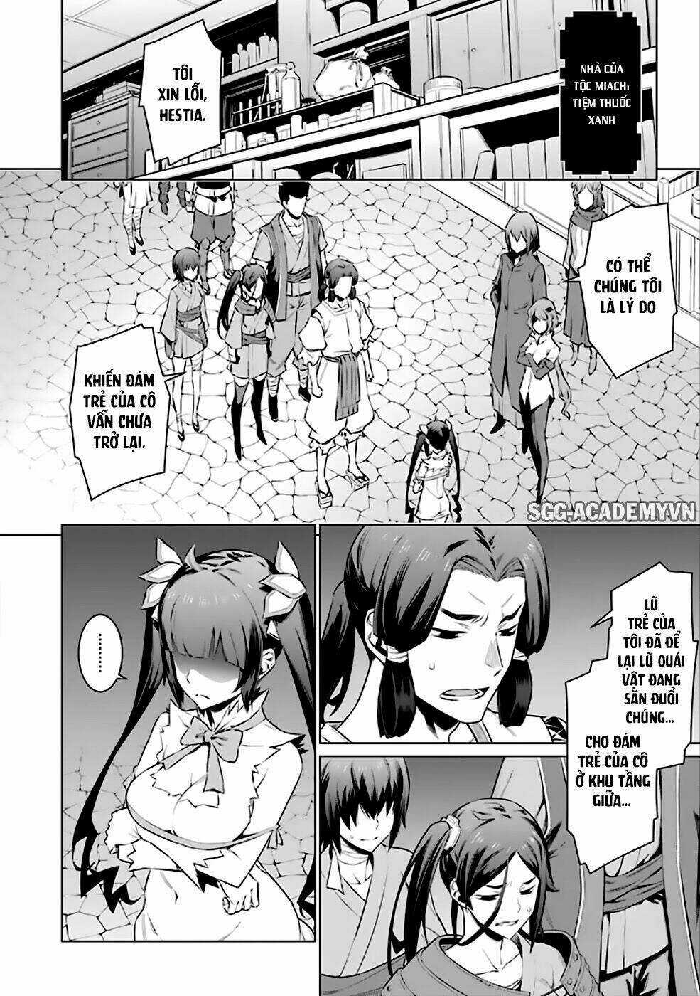 Dungeon Ni Deai O Motomeru No Wa Machigatte Iru Darou Ka Chapter 61 trang 6