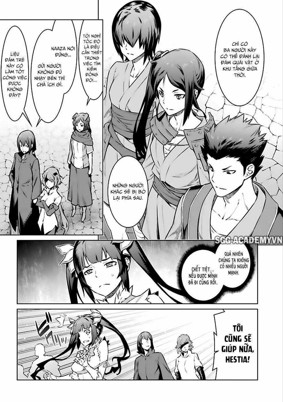 Dungeon Ni Deai O Motomeru No Wa Machigatte Iru Darou Ka Chapter 61 trang 9