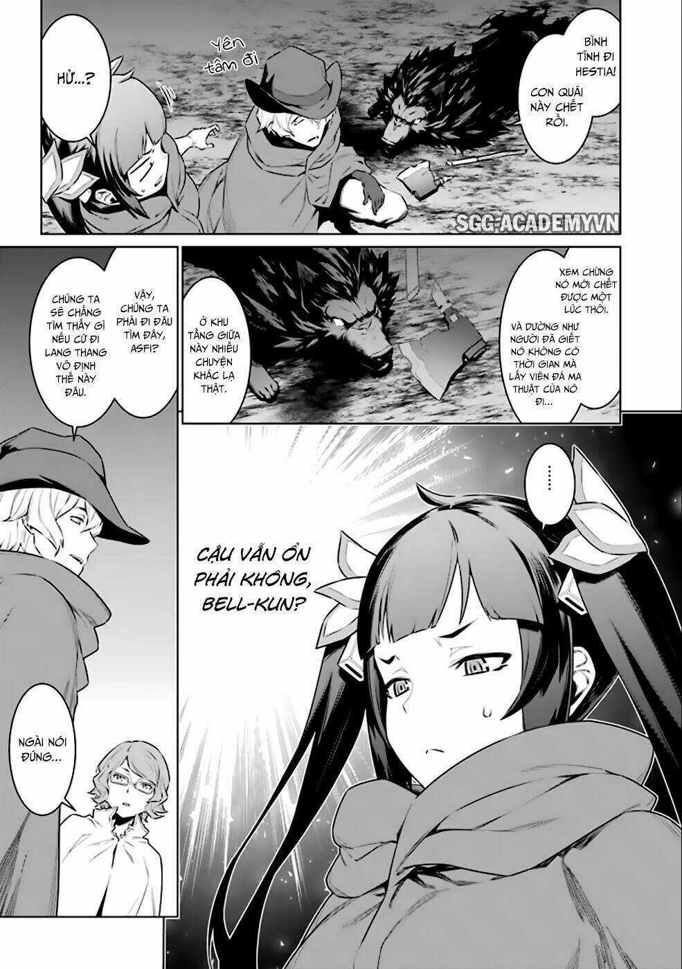 Dungeon Ni Deai O Motomeru No Wa Machigatte Iru Darou Ka Chapter 64 trang 9