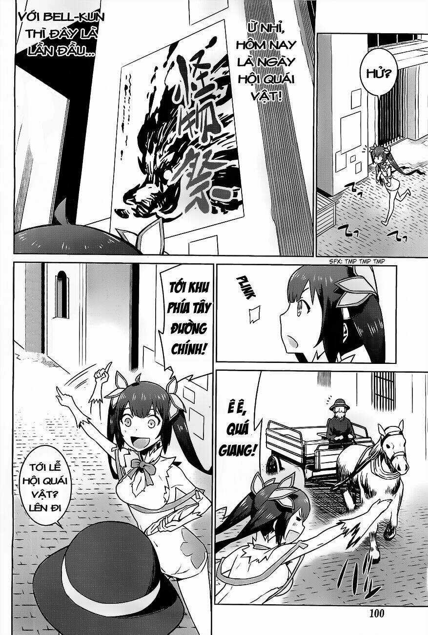 Dungeon Ni Deai O Motomeru No Wa Machigatte Iru Darou Ka Chapter 7 trang 5