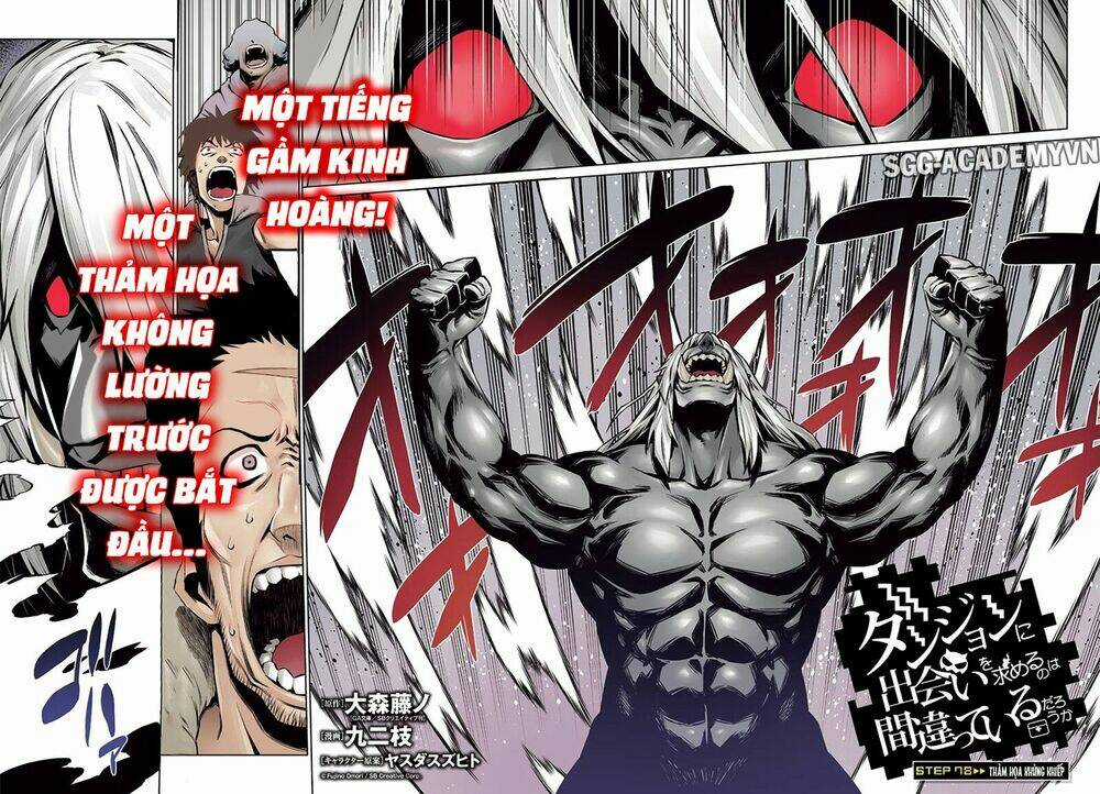 Dungeon Ni Deai O Motomeru No Wa Machigatte Iru Darou Ka Chapter 78 trang 4