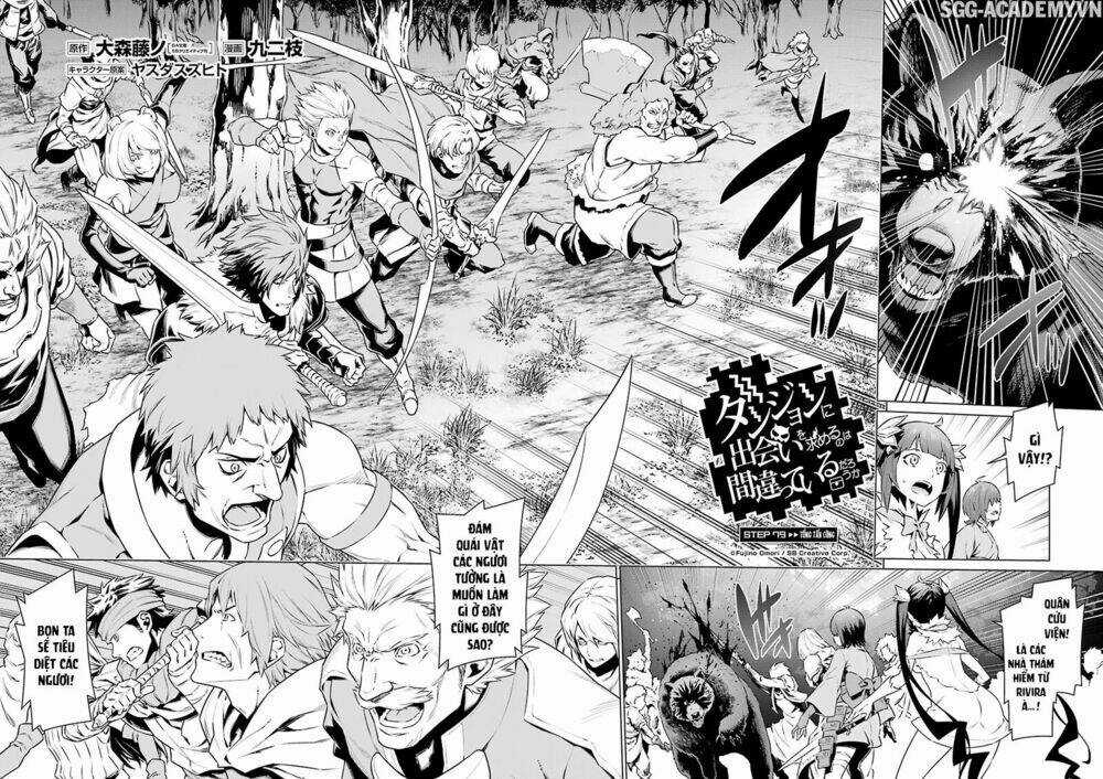 Dungeon Ni Deai O Motomeru No Wa Machigatte Iru Darou Ka Chapter 79 trang 4