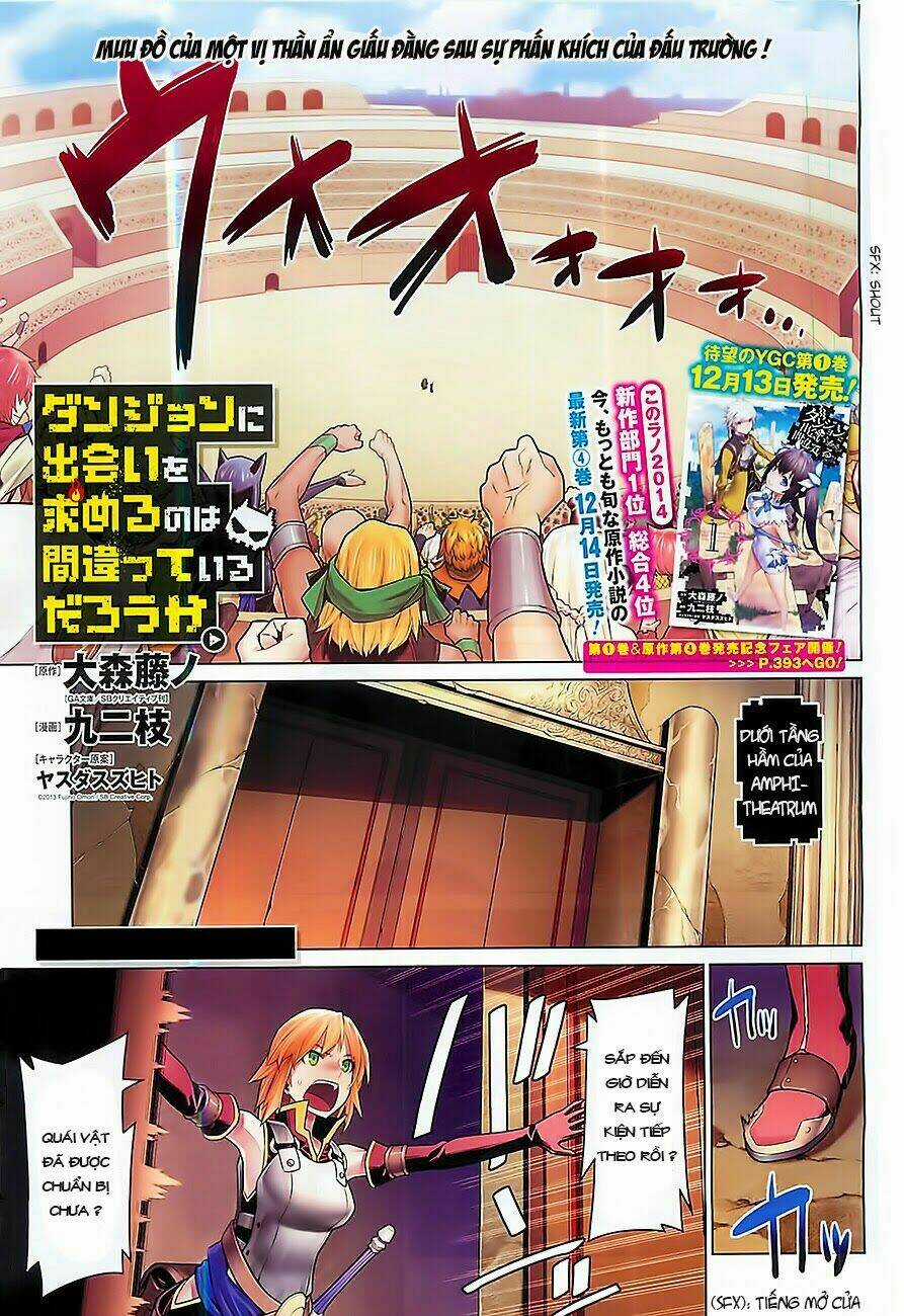 Dungeon Ni Deai O Motomeru No Wa Machigatte Iru Darou Ka Chapter 8 trang 2