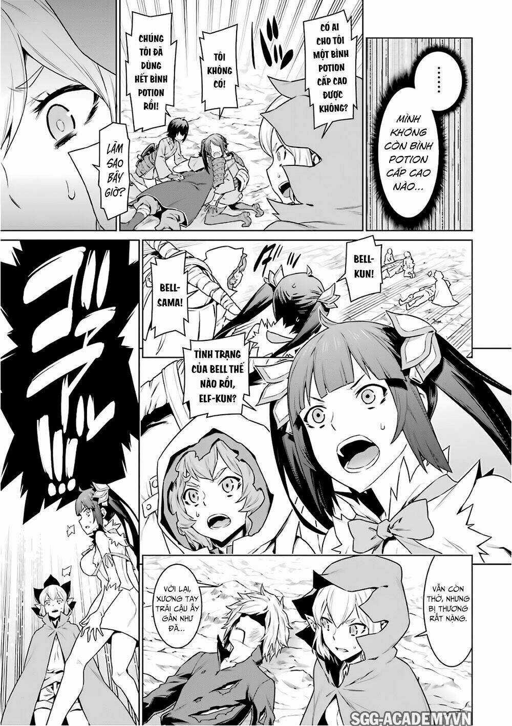 Dungeon Ni Deai O Motomeru No Wa Machigatte Iru Darou Ka Chapter 82 trang 7