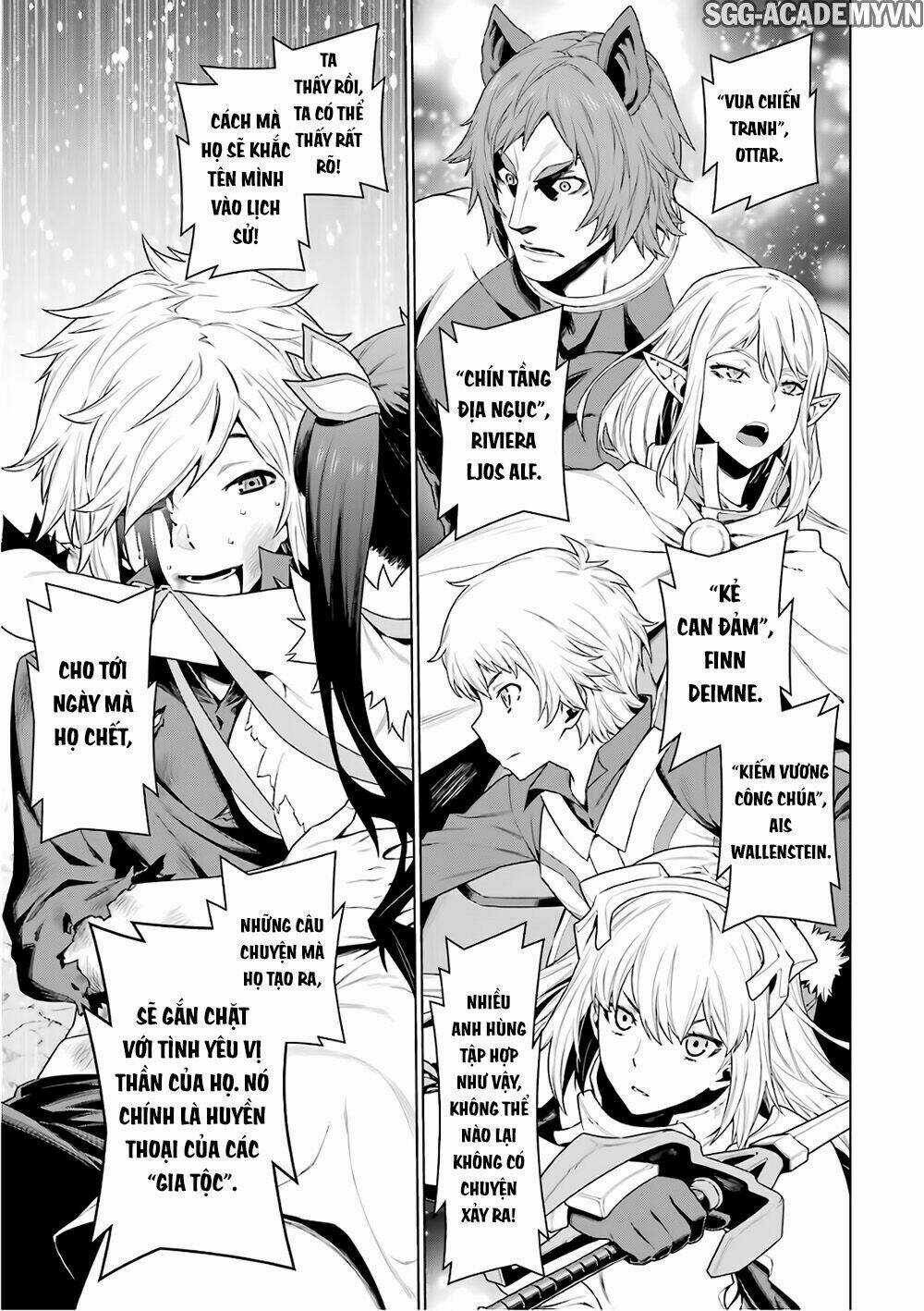 Dungeon Ni Deai O Motomeru No Wa Machigatte Iru Darou Ka Chapter 85 trang 5