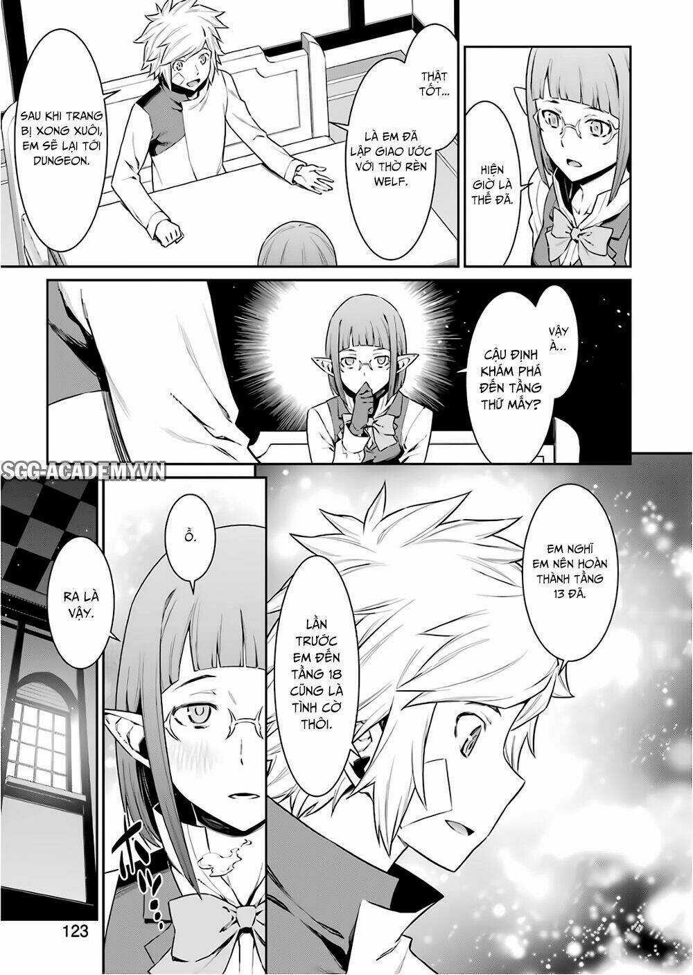 Dungeon Ni Deai O Motomeru No Wa Machigatte Iru Darou Ka Chapter 87 trang 12