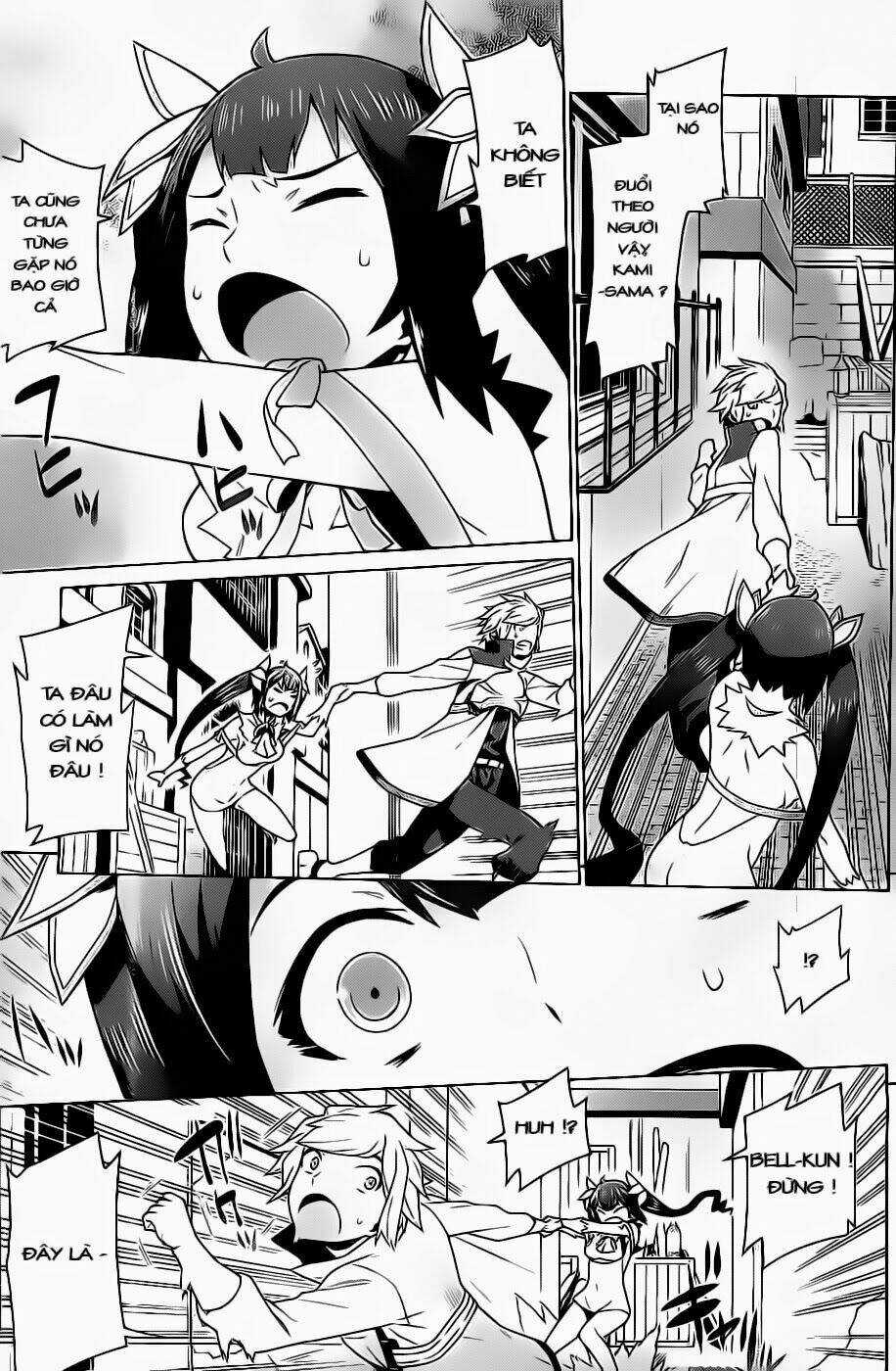 Dungeon Ni Deai O Motomeru No Wa Machigatte Iru Darou Ka Chapter 9 trang 8