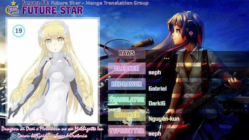Dungeon Ni Deai Wo Motomeru No Wa Machigatte Iru Darou Ka Gaiden - Sword Oratoria Chapter 19 trang 0