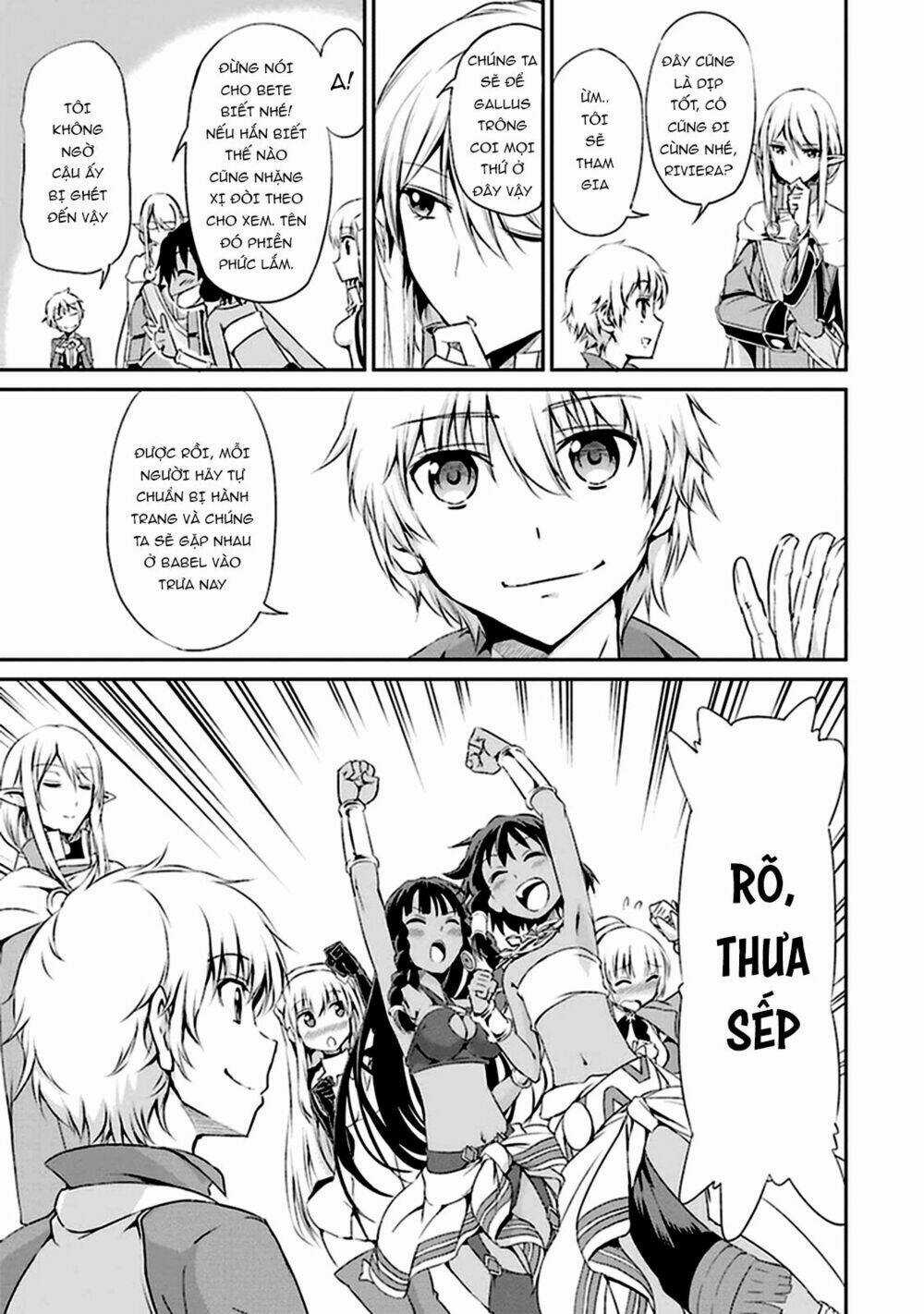Dungeon Ni Deai Wo Motomeru No Wa Machigatte Iru Darou Ka Gaiden - Sword Oratoria Chapter 9 trang 10