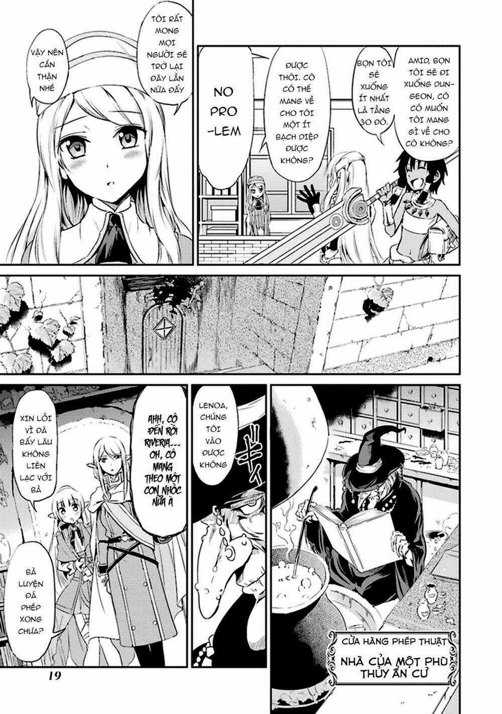 Dungeon Ni Deai Wo Motomeru No Wa Machigatte Iru Darou Ka Gaiden - Sword Oratoria Chapter 9 trang 11