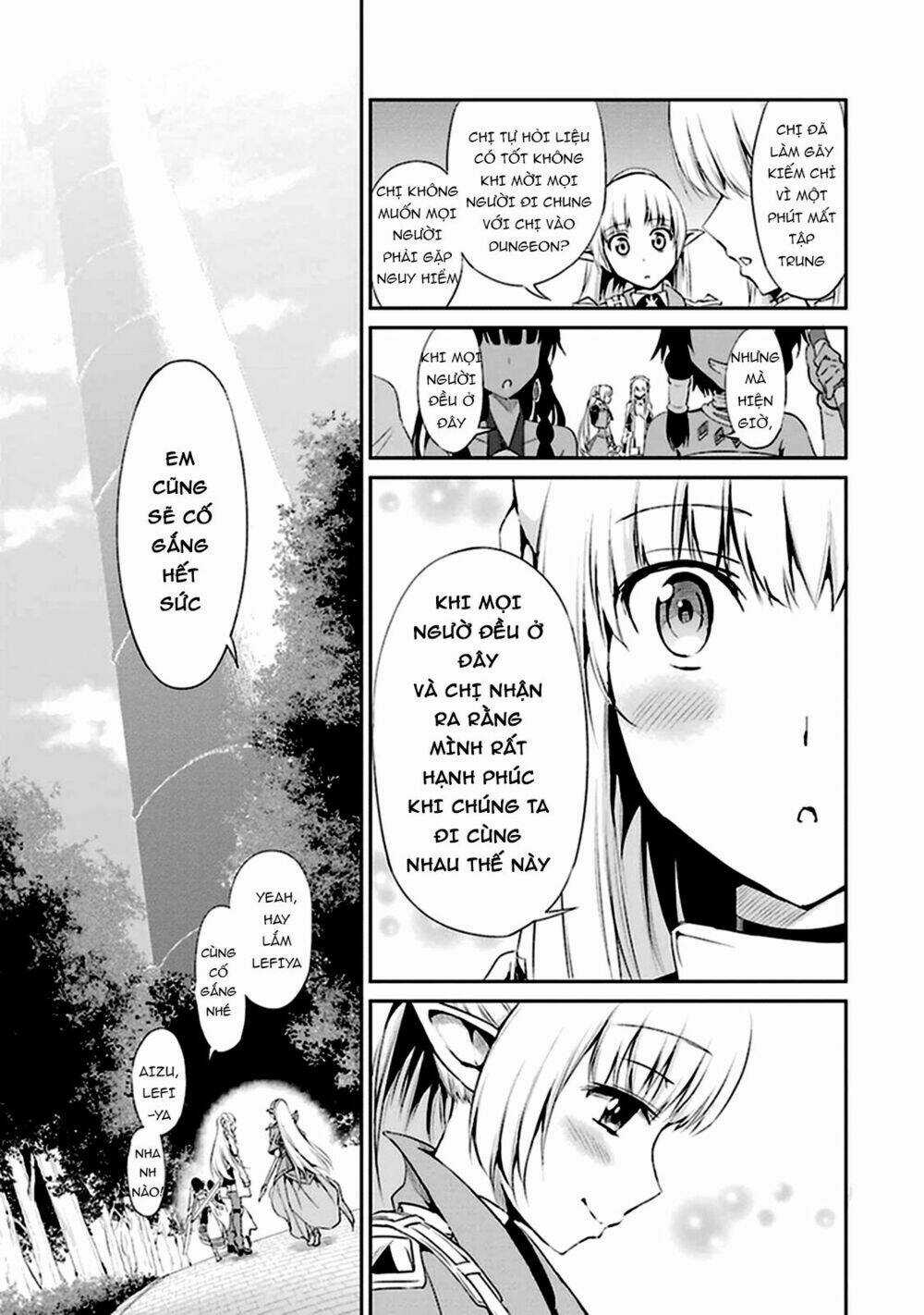 Dungeon Ni Deai Wo Motomeru No Wa Machigatte Iru Darou Ka Gaiden - Sword Oratoria Chapter 9 trang 14
