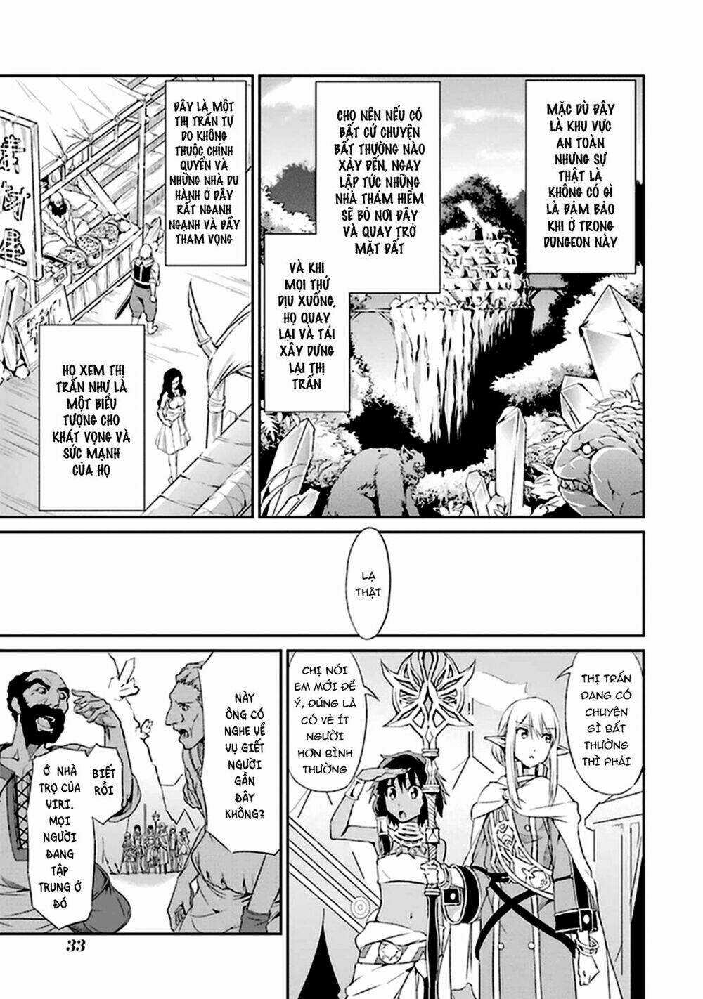 Dungeon Ni Deai Wo Motomeru No Wa Machigatte Iru Darou Ka Gaiden - Sword Oratoria Chapter 9 trang 18