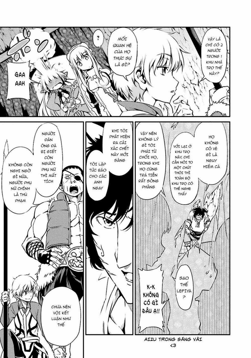 Dungeon Ni Deai Wo Motomeru No Wa Machigatte Iru Darou Ka Gaiden - Sword Oratoria Chapter 9 trang 26