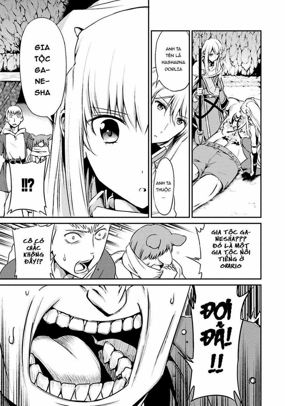 Dungeon Ni Deai Wo Motomeru No Wa Machigatte Iru Darou Ka Gaiden - Sword Oratoria Chapter 9 trang 30