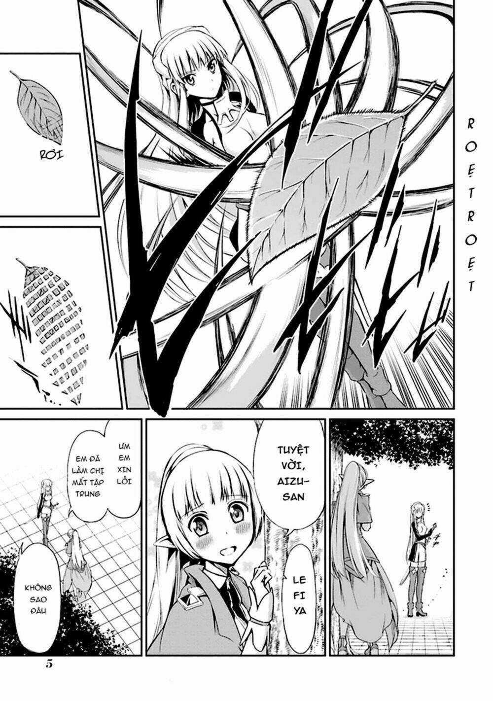 Dungeon Ni Deai Wo Motomeru No Wa Machigatte Iru Darou Ka Gaiden - Sword Oratoria Chapter 9 trang 4