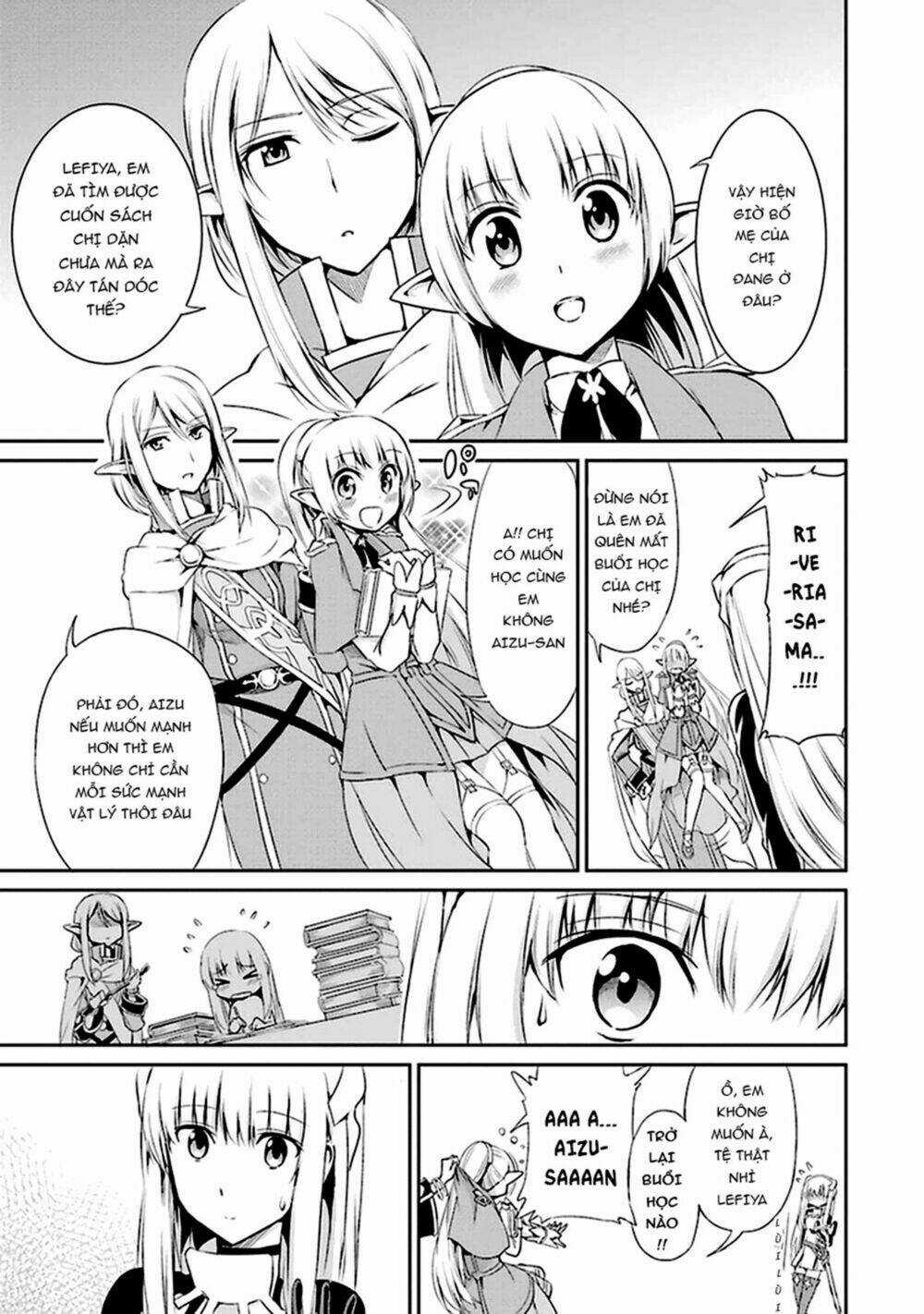 Dungeon Ni Deai Wo Motomeru No Wa Machigatte Iru Darou Ka Gaiden - Sword Oratoria Chapter 9 trang 5