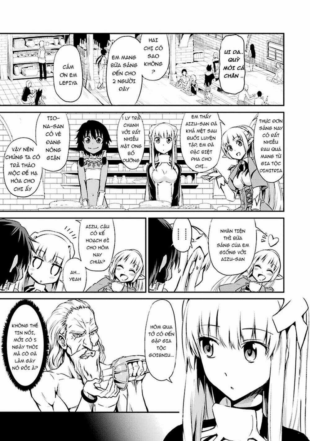 Dungeon Ni Deai Wo Motomeru No Wa Machigatte Iru Darou Ka Gaiden - Sword Oratoria Chapter 9 trang 7