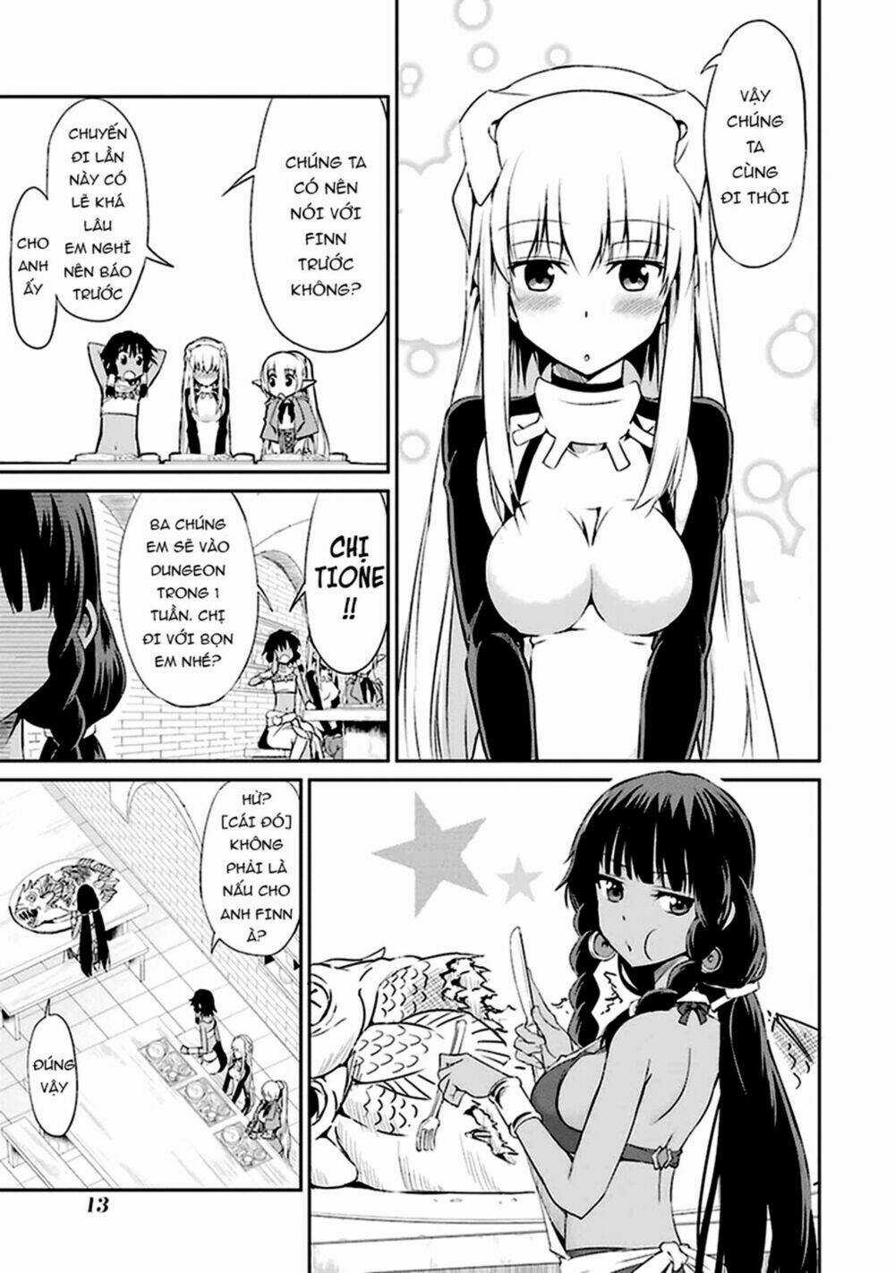 Dungeon Ni Deai Wo Motomeru No Wa Machigatte Iru Darou Ka Gaiden - Sword Oratoria Chapter 9 trang 8