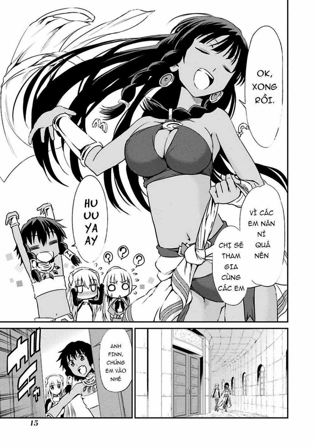 Dungeon Ni Deai Wo Motomeru No Wa Machigatte Iru Darou Ka Gaiden - Sword Oratoria Chapter 9 trang 9