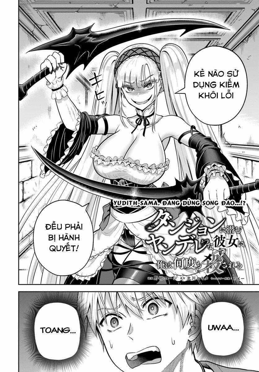 Dungeon Ni Hisomu Yandere Na Kanojo Ni Ore Wa Nando Mo Korosareru Chapter 18 trang 4