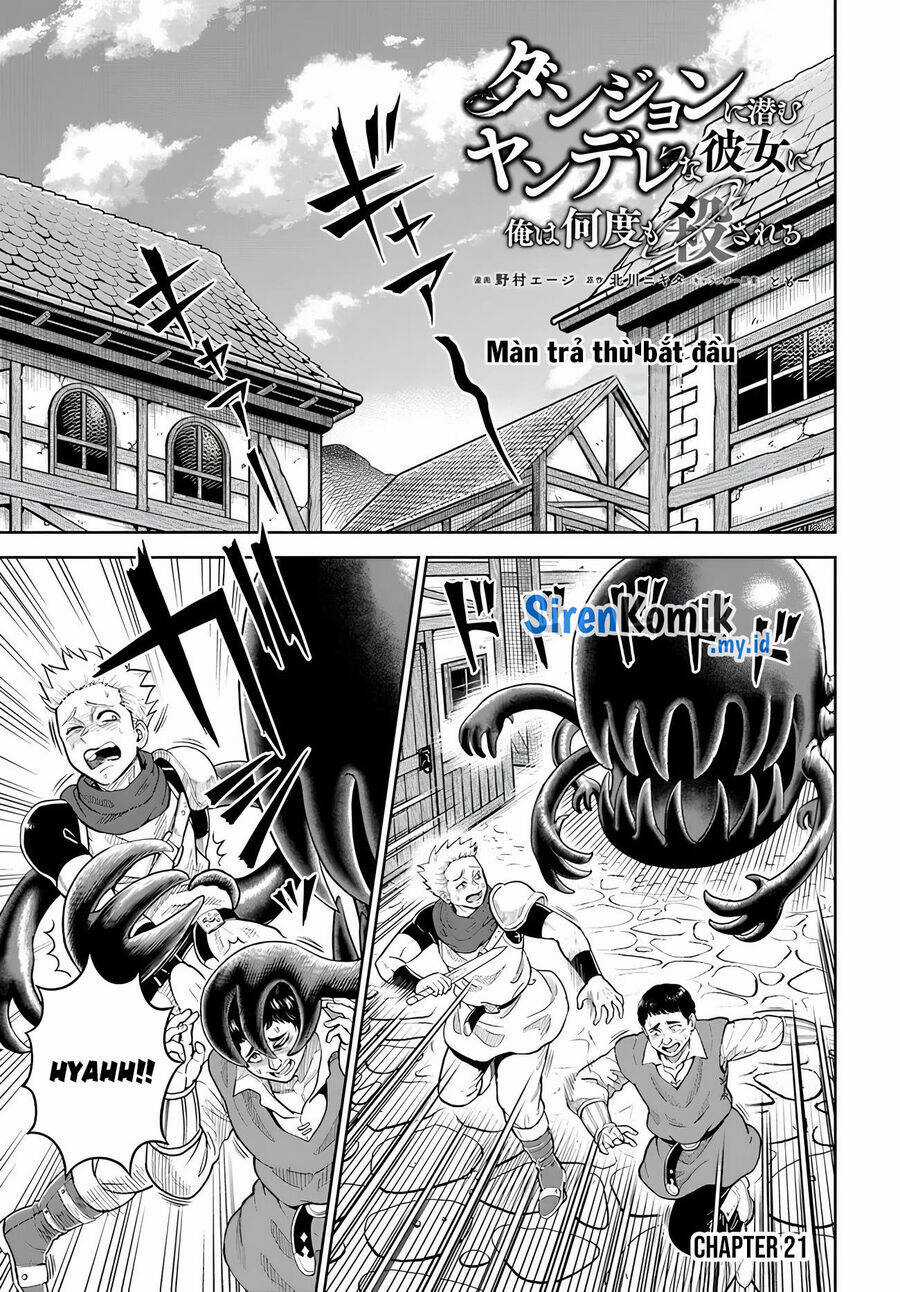 Dungeon Ni Hisomu Yandere Na Kanojo Ni Ore Wa Nando Mo Korosareru Chapter 21 trang 3