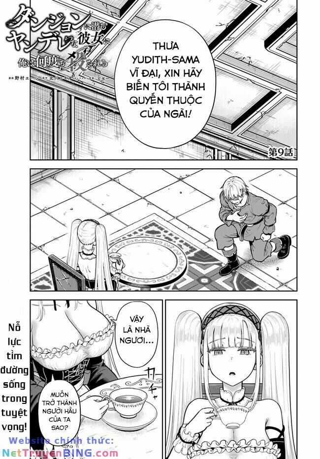 Dungeon Ni Hisomu Yandere Na Kanojo Ni Ore Wa Nando Mo Korosareru Chapter 9 trang 3