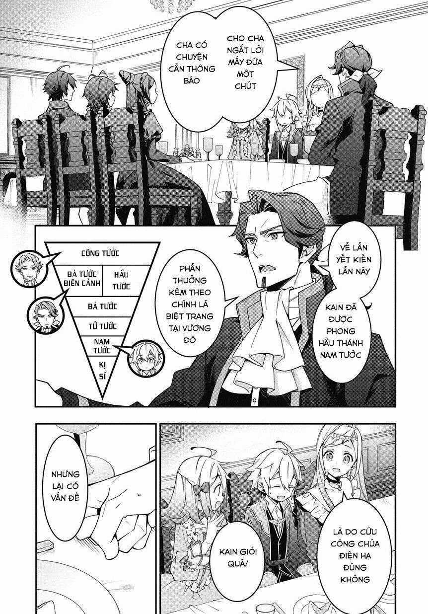 Được Chuyển Sinh, Tôi Sống Một Cuộc Đời Quý Tộc Ở Dị Giới Và Làm Những Chuyện Phi Thường Chapter 10 trang 7