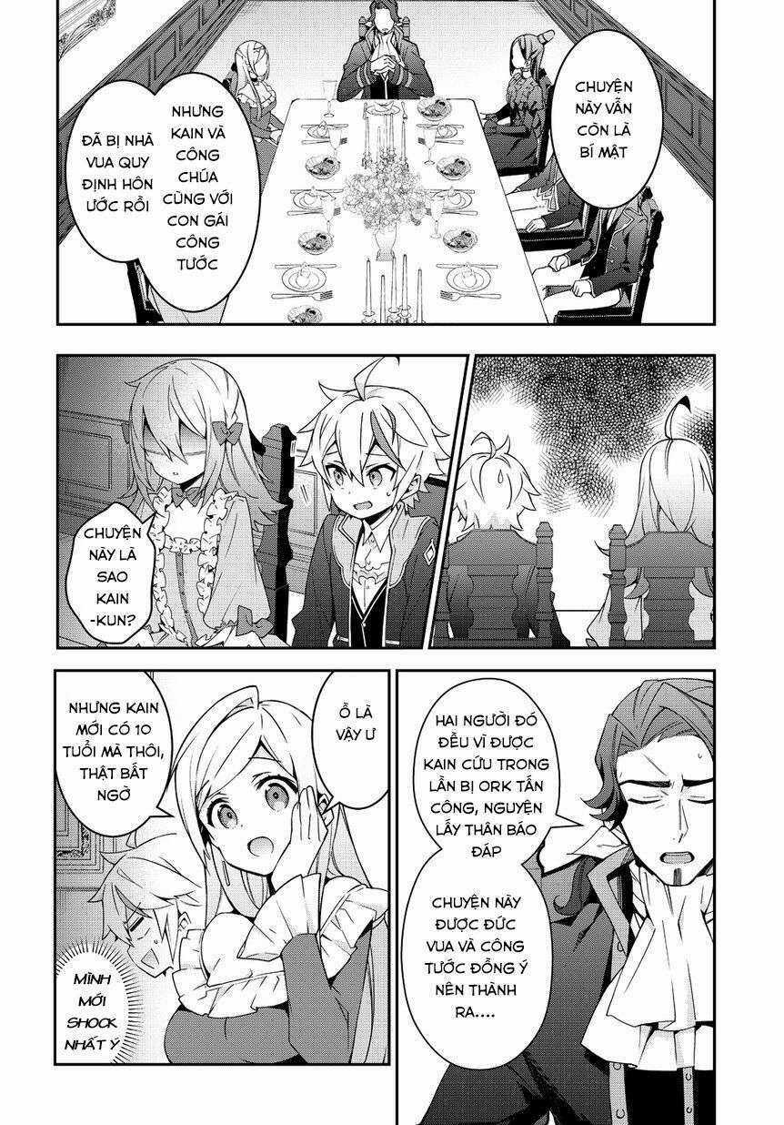 Được Chuyển Sinh, Tôi Sống Một Cuộc Đời Quý Tộc Ở Dị Giới Và Làm Những Chuyện Phi Thường Chapter 10 trang 8