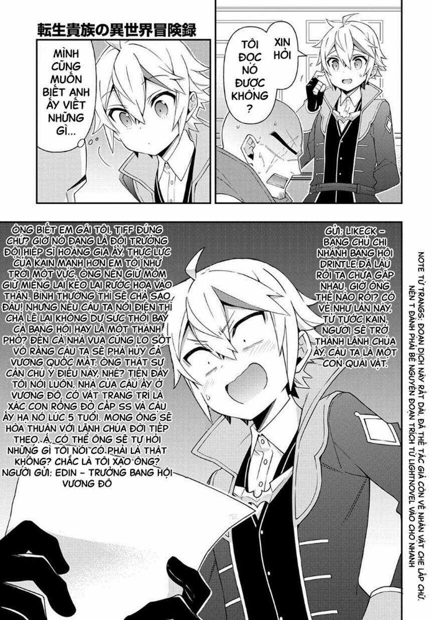 Được Chuyển Sinh, Tôi Sống Một Cuộc Đời Quý Tộc Ở Dị Giới Và Làm Những Chuyện Phi Thường Chapter 34 trang 25