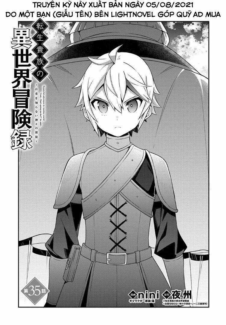 Được Chuyển Sinh, Tôi Sống Một Cuộc Đời Quý Tộc Ở Dị Giới Và Làm Những Chuyện Phi Thường Chapter 35 trang 2