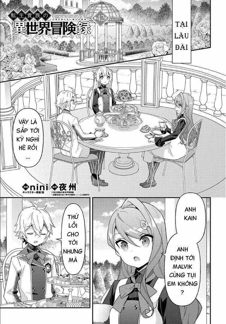 Được Chuyển Sinh, Tôi Sống Một Cuộc Đời Quý Tộc Ở Dị Giới Và Làm Những Chuyện Phi Thường Chapter 42 trang 2