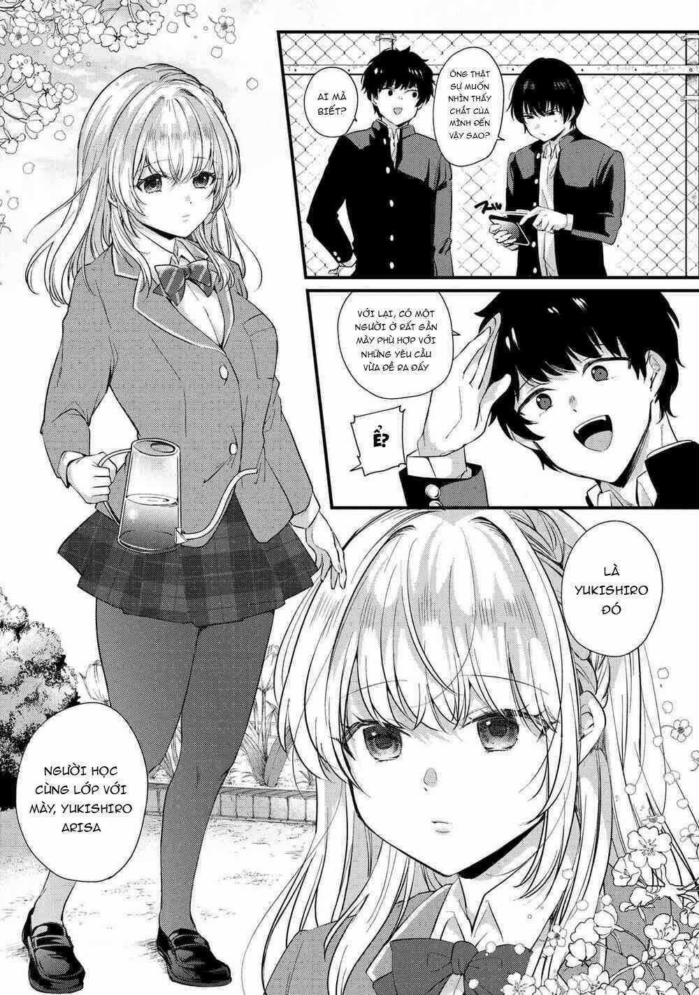 Được Mai Mối Với Cô Bạn Cùng Lớp Chapter 1 trang 10