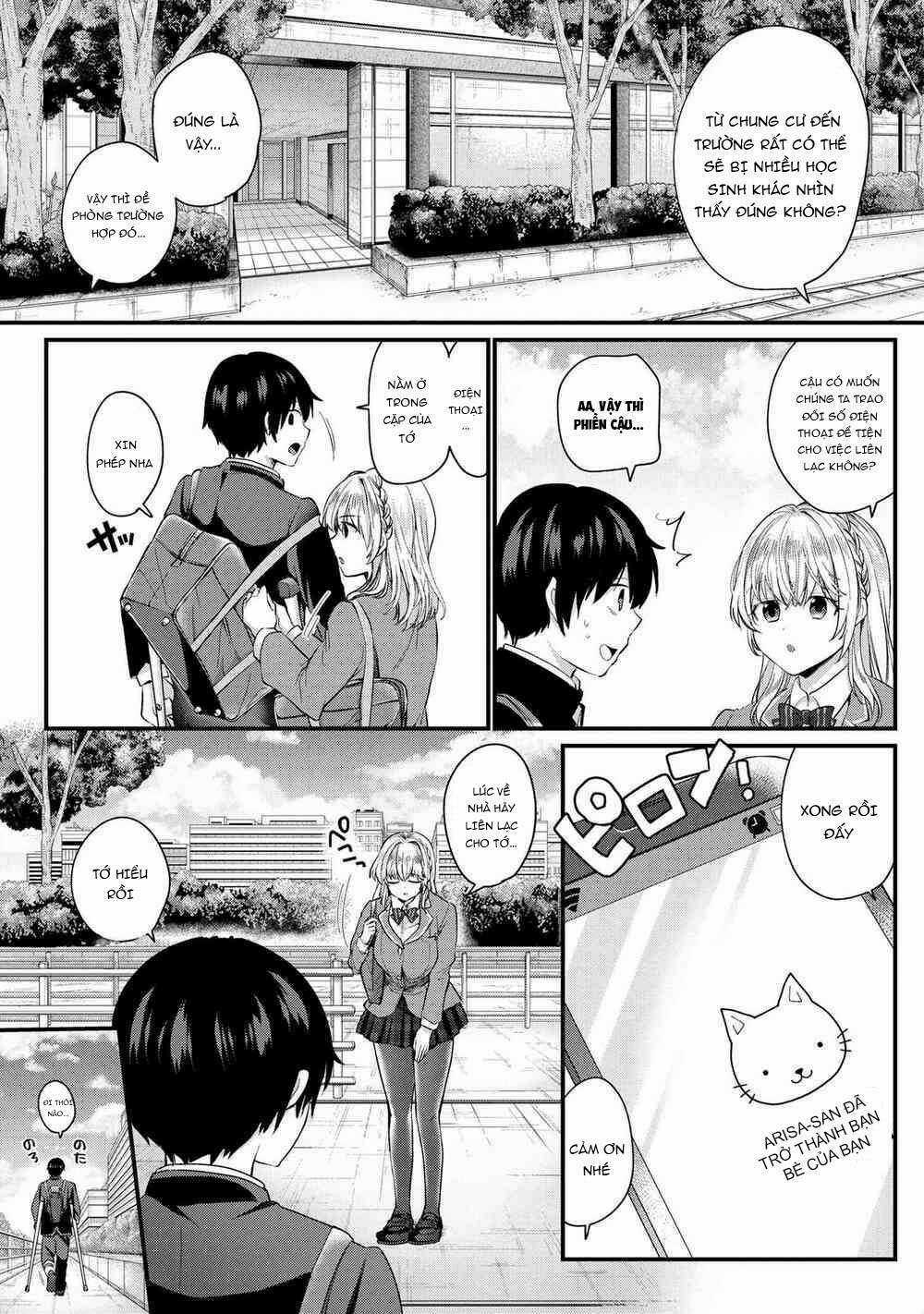 Được Mai Mối Với Cô Bạn Cùng Lớp Chapter 2.1 trang 10