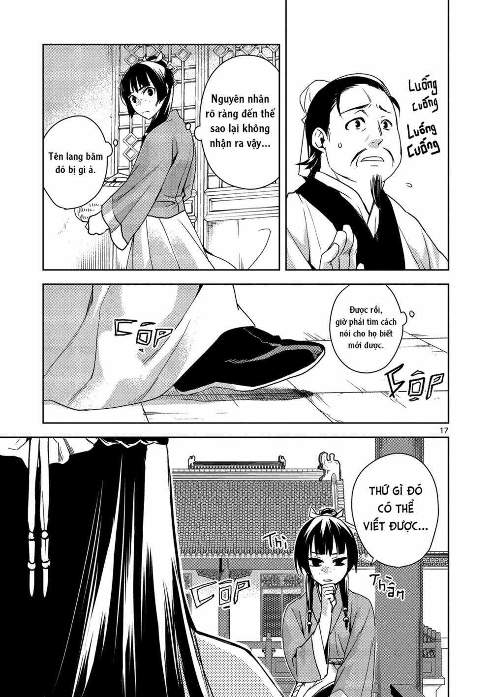 Dược Sư Tự Sự - Nhật Ký Giải Mã Bí Ẩn Chốn Hậu Cung Của Maomao Chapter 1 trang 15