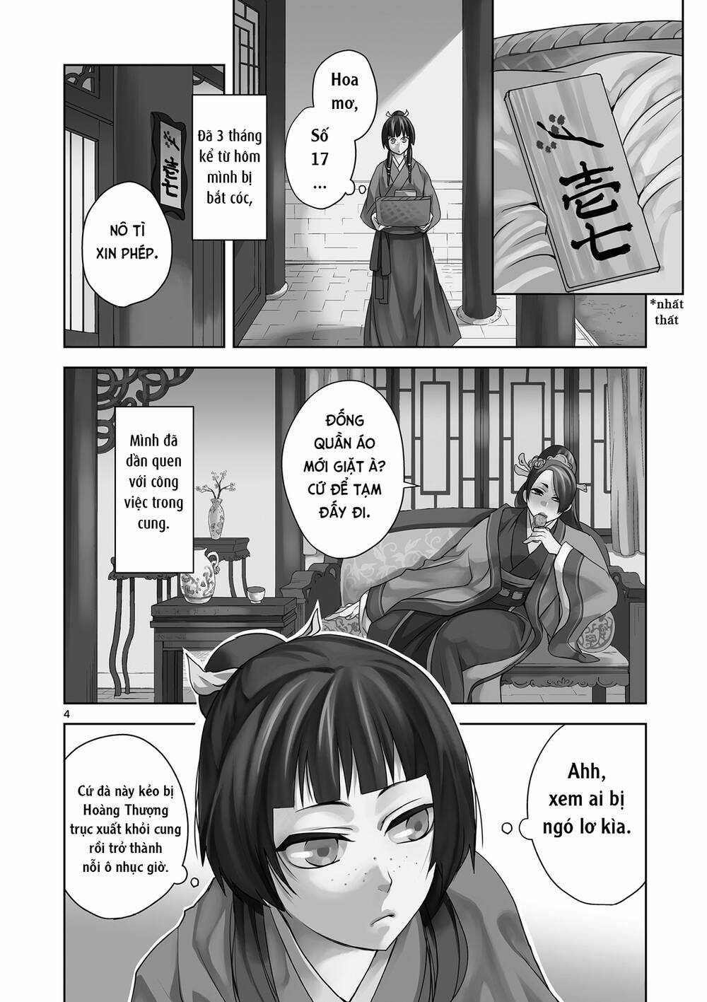 Dược Sư Tự Sự - Nhật Ký Giải Mã Bí Ẩn Chốn Hậu Cung Của Maomao Chapter 1 trang 2