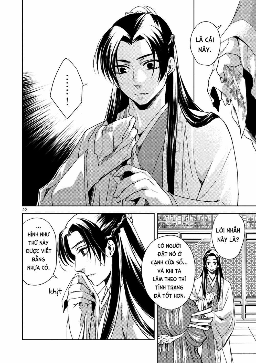 Dược Sư Tự Sự - Nhật Ký Giải Mã Bí Ẩn Chốn Hậu Cung Của Maomao Chapter 1 trang 20