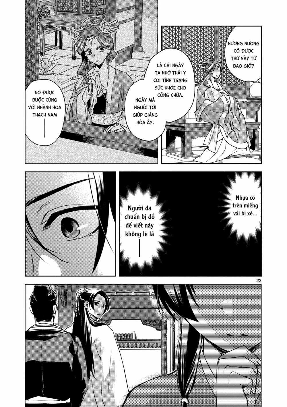 Dược Sư Tự Sự - Nhật Ký Giải Mã Bí Ẩn Chốn Hậu Cung Của Maomao Chapter 1 trang 21