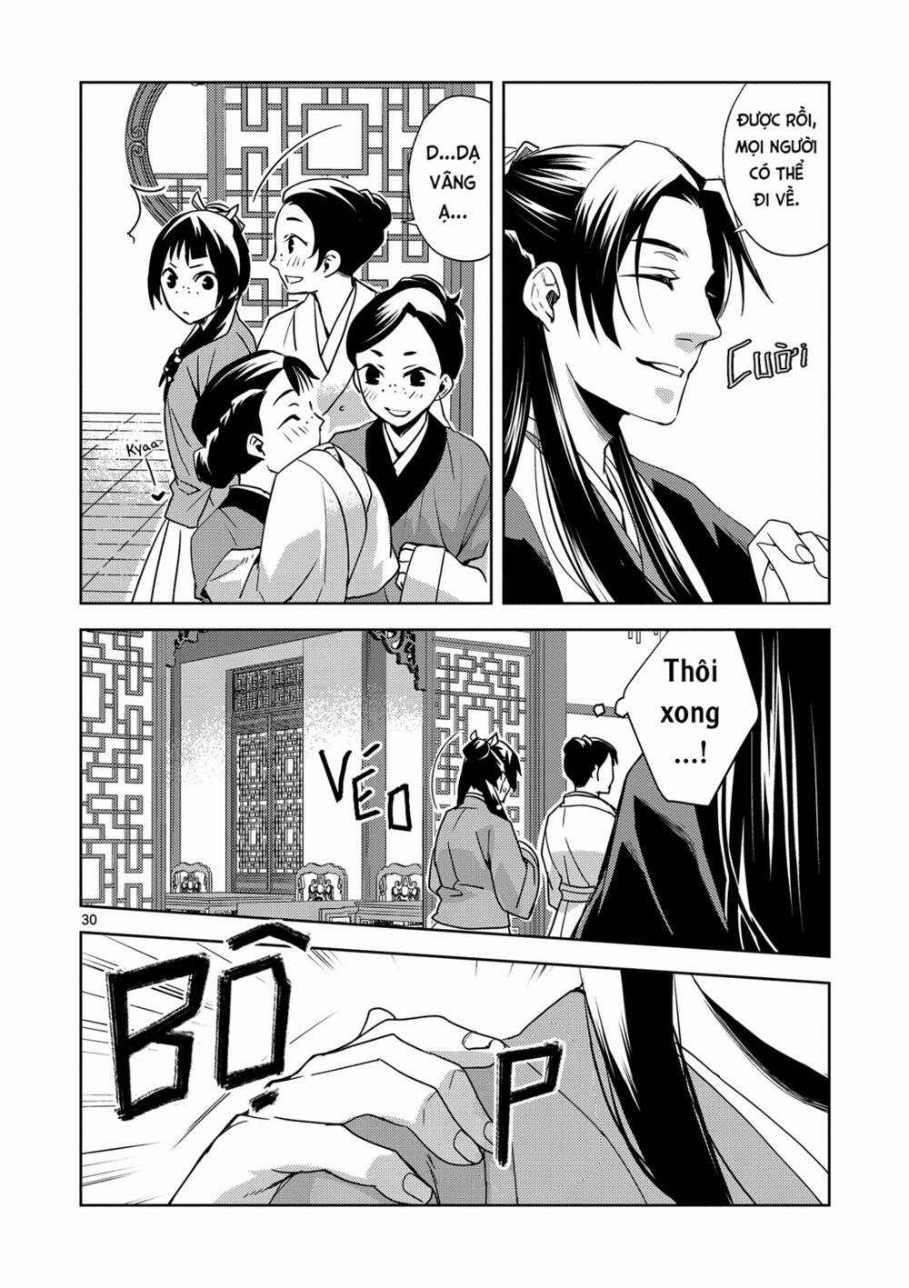 Dược Sư Tự Sự - Nhật Ký Giải Mã Bí Ẩn Chốn Hậu Cung Của Maomao Chapter 1 trang 28