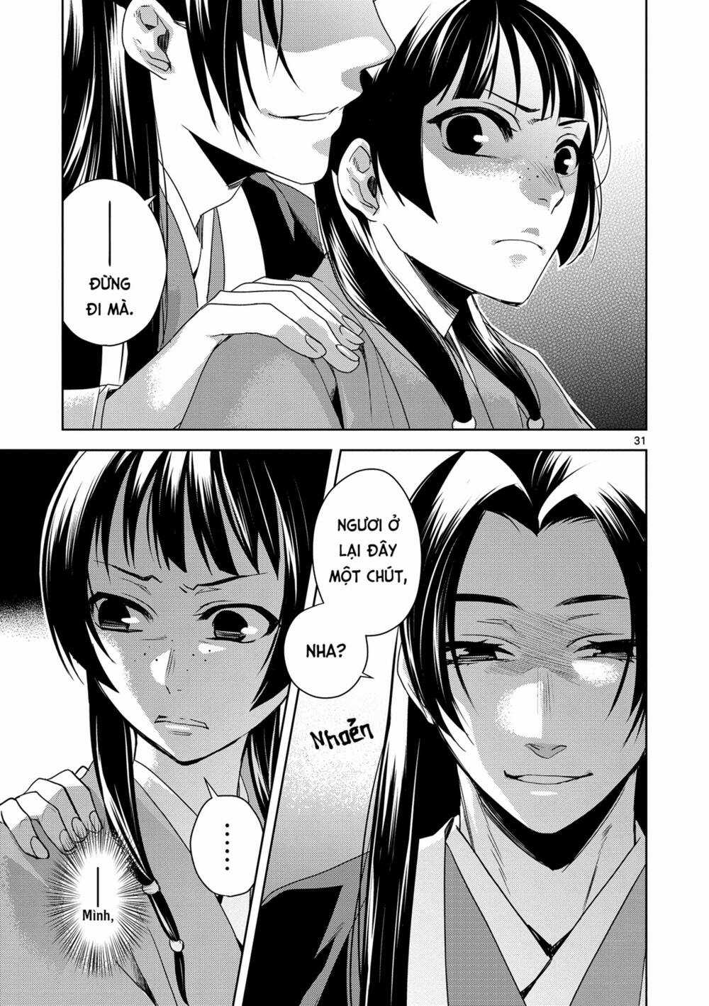 Dược Sư Tự Sự - Nhật Ký Giải Mã Bí Ẩn Chốn Hậu Cung Của Maomao Chapter 1 trang 29