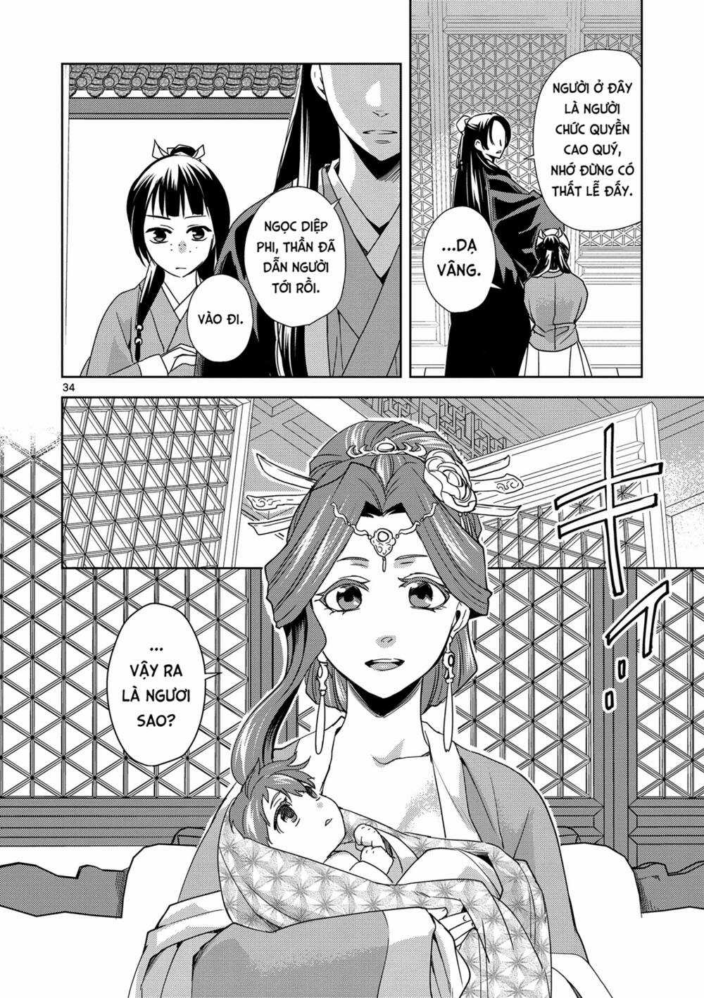 Dược Sư Tự Sự - Nhật Ký Giải Mã Bí Ẩn Chốn Hậu Cung Của Maomao Chapter 1 trang 32