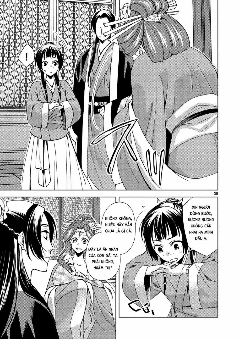 Dược Sư Tự Sự - Nhật Ký Giải Mã Bí Ẩn Chốn Hậu Cung Của Maomao Chapter 1 trang 33